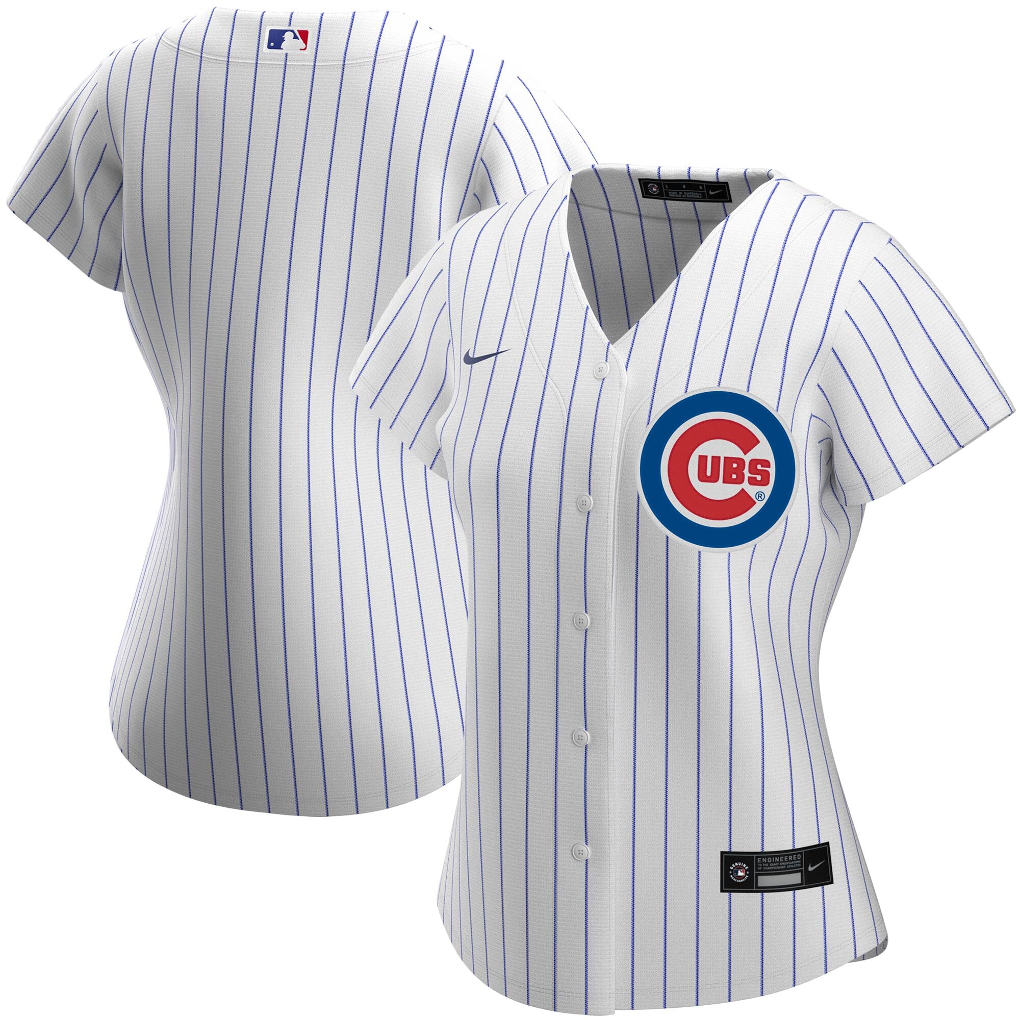 Chicago Cubs Nike Women's Home 2020 MLB Team Jersey White